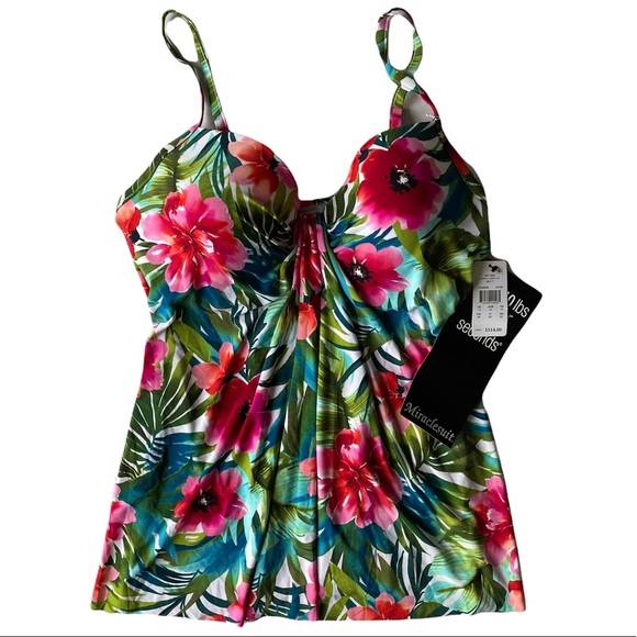 Miraclesuit Other - NEW Miraclesuit “Marina” Swimsuit Bathing Suit Top, 14